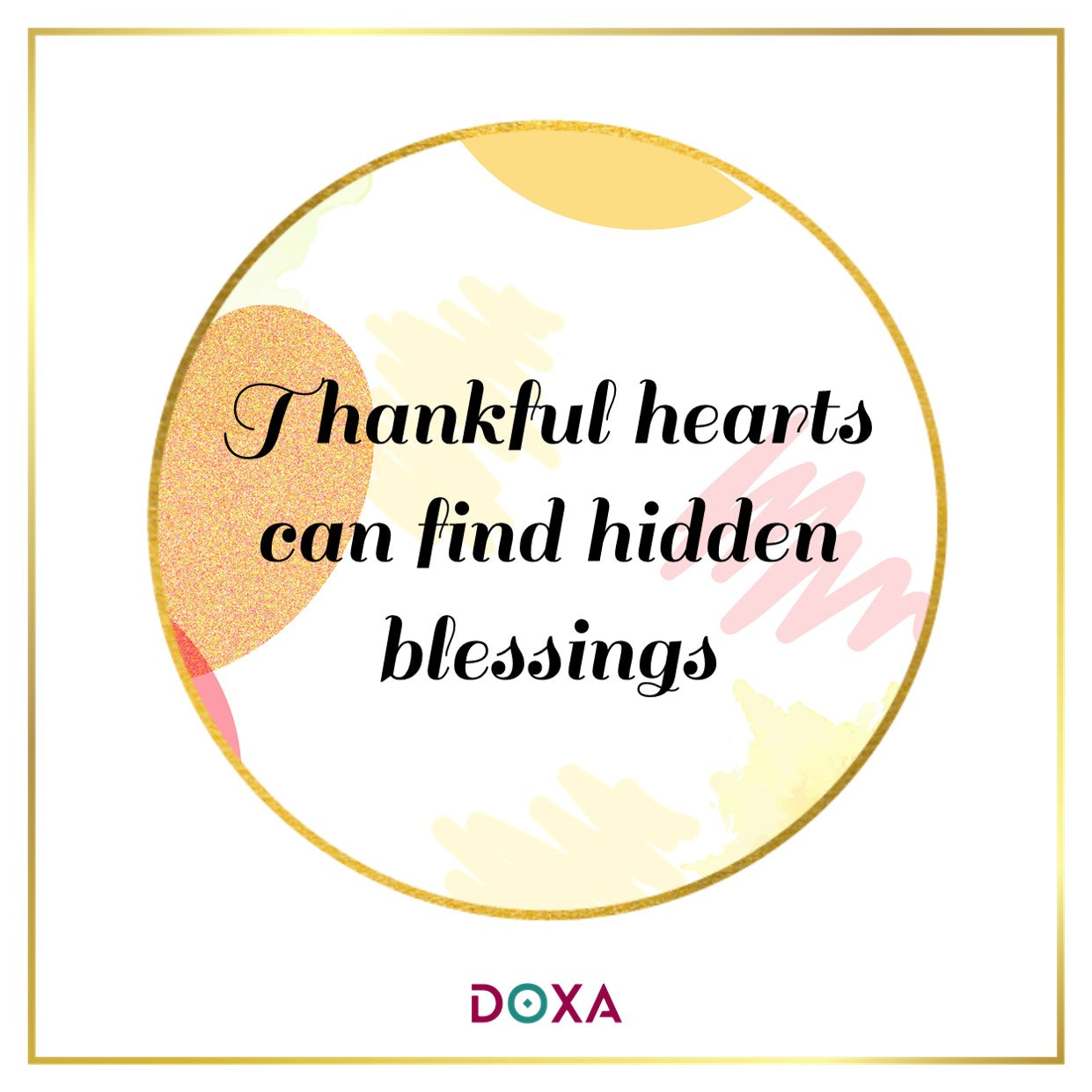 Thankful hearts can find hidden blessings