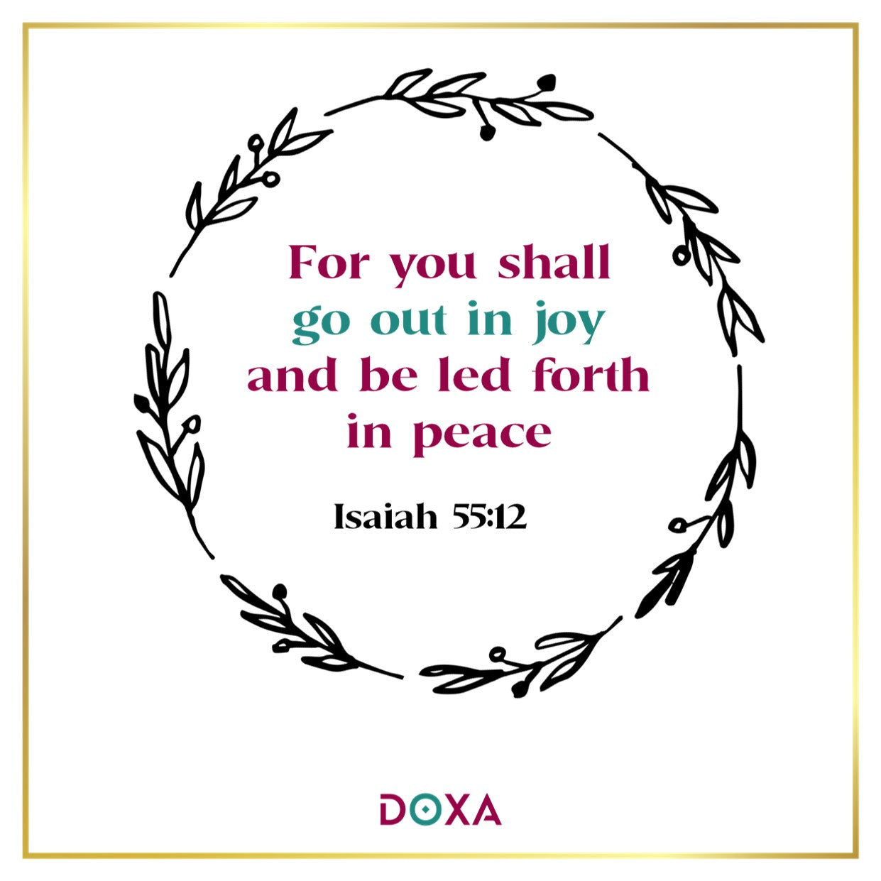 Isaiah 55:12