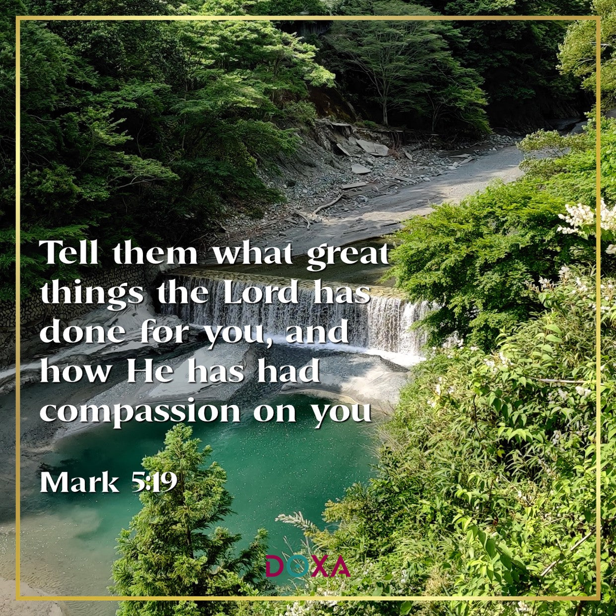 Mark 5:19