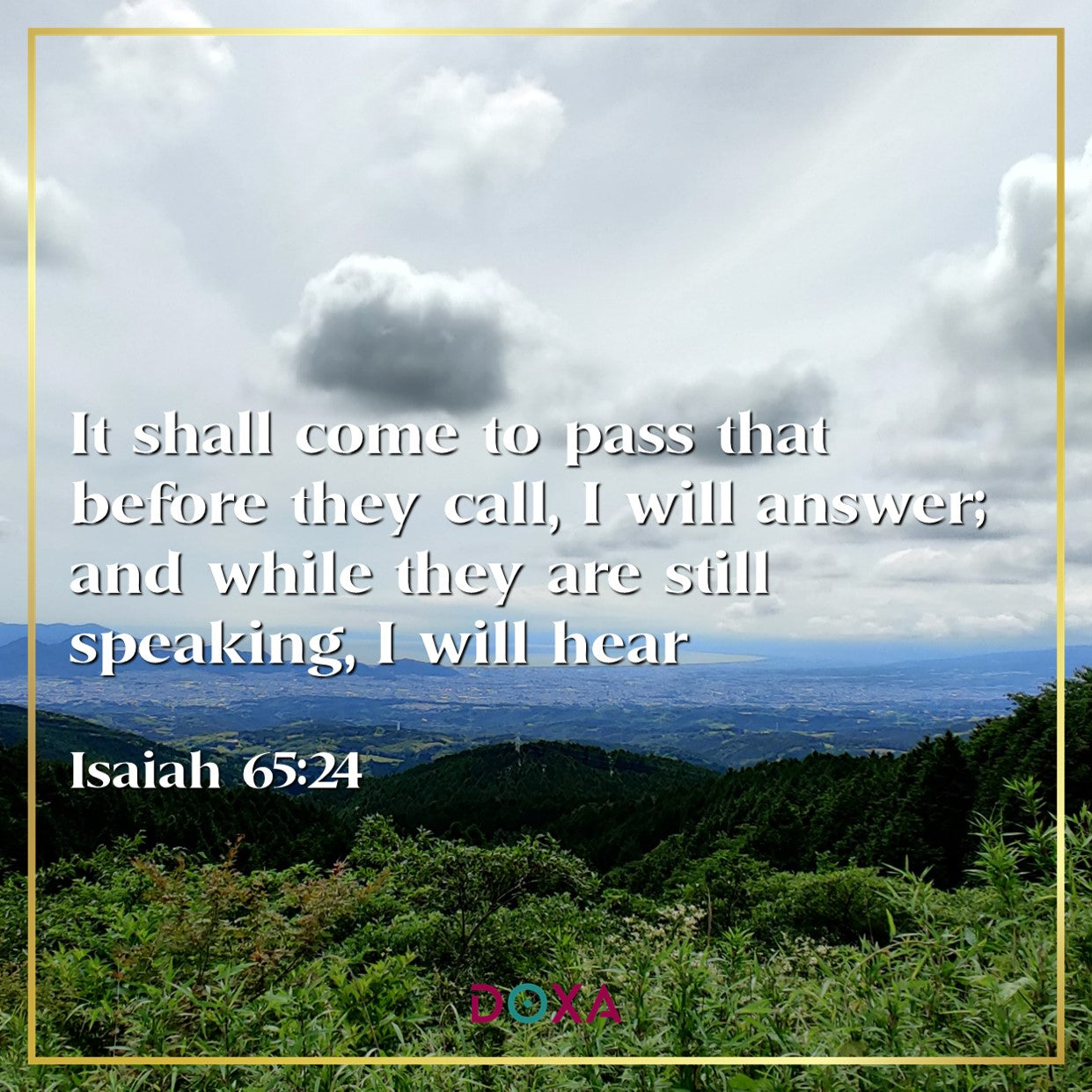 Isaiah 65:24