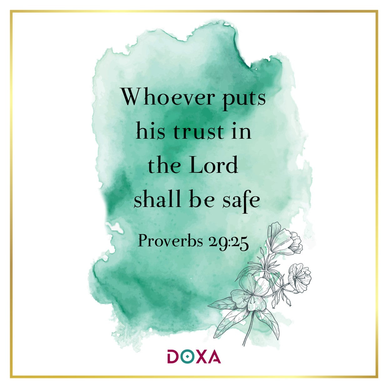 Proverbs 29:25