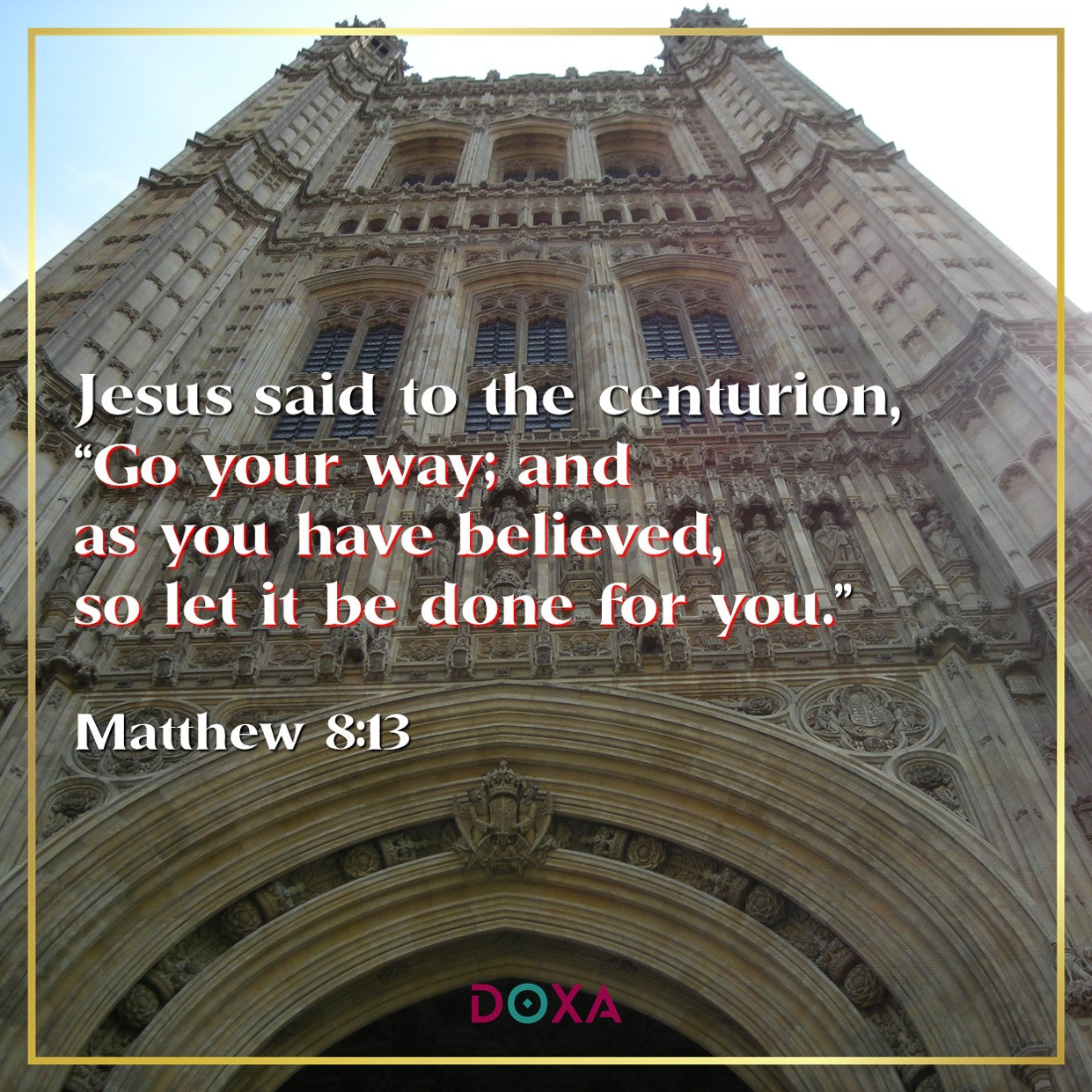 Matthew 8:13