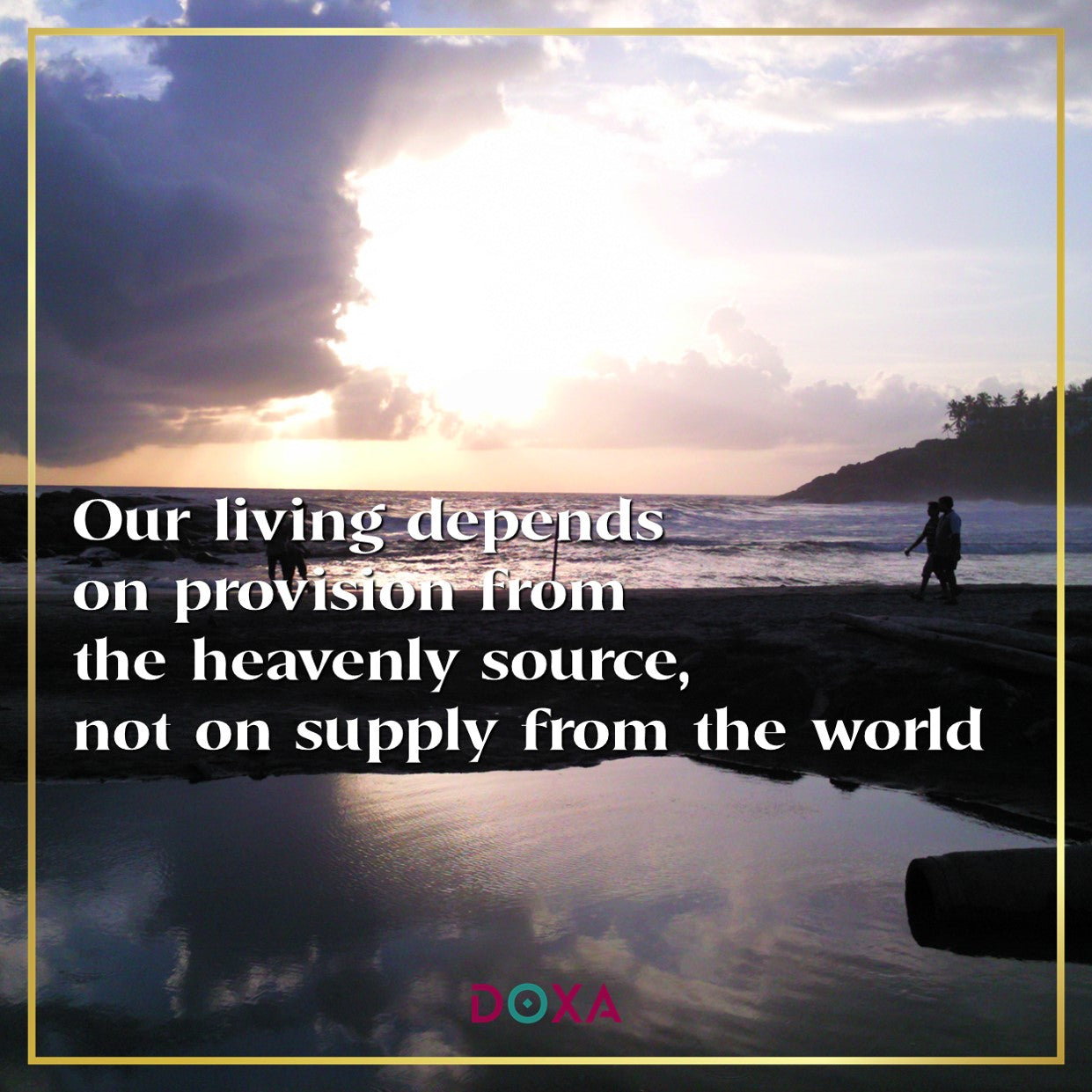 God is our supply