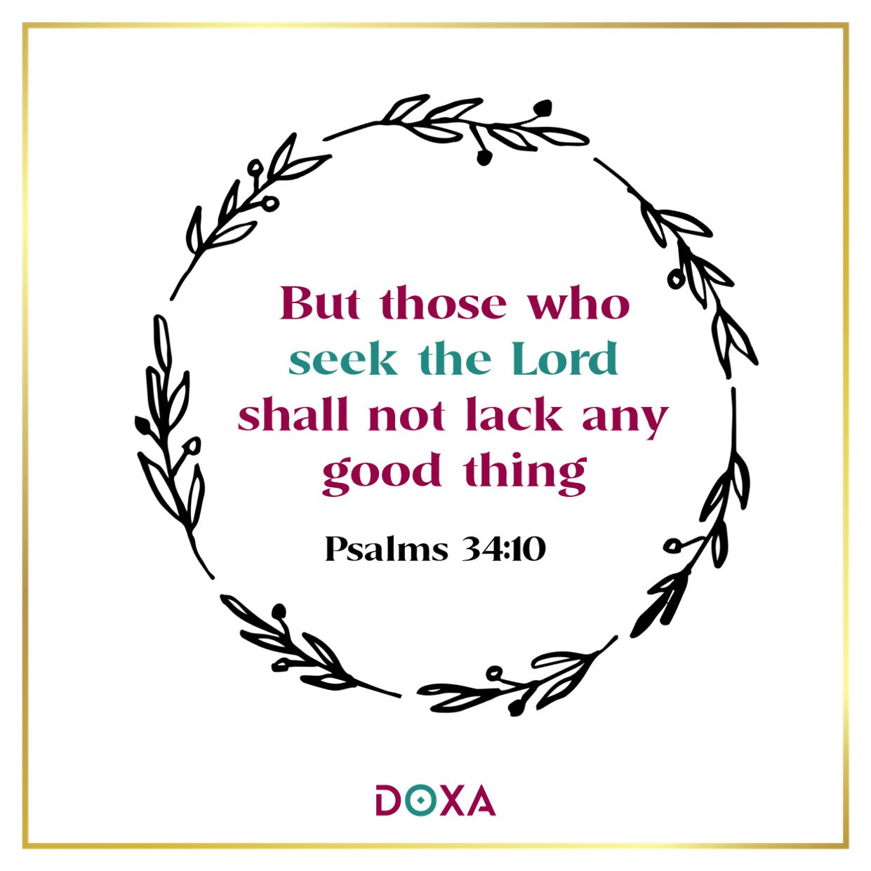 Psalms 34:10