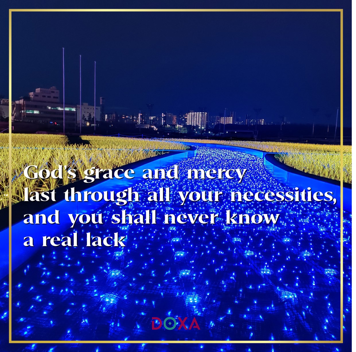 Grace and mercy