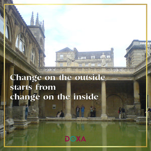 Change on the outside starts from change on the inside