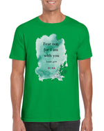 Load image into Gallery viewer, Courage T-shirt Watercolour
