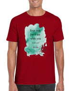 Load image into Gallery viewer, Courage T-shirt Watercolour
